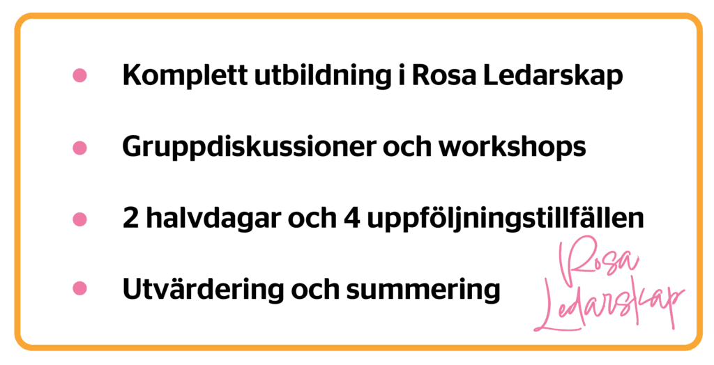 ROSA LEDARSKAP ROSA LEDARSKAP